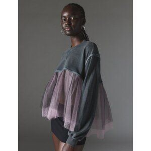 Urban Outfitters Silence and Noise Anastasia Tulle Sweatshirt
